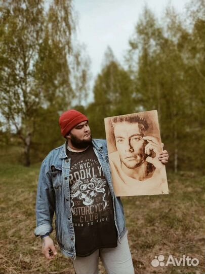 Выжигание портретов и картин на дереве