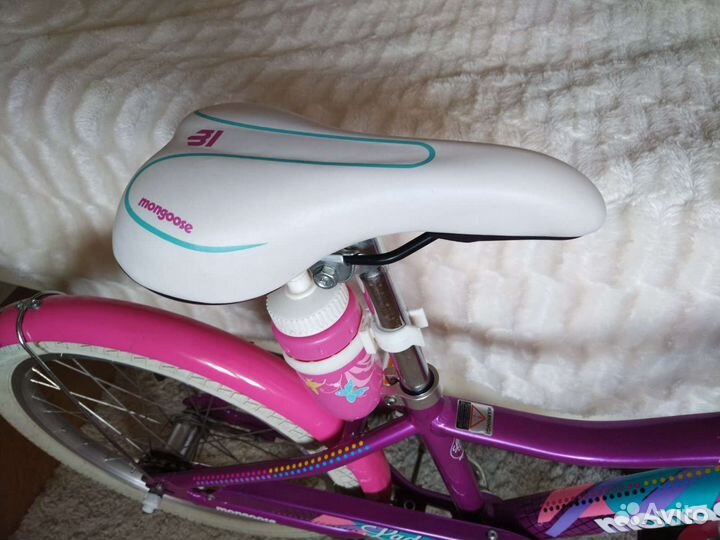 Велосипед Mongoosе для девочки от 6 до 9лет