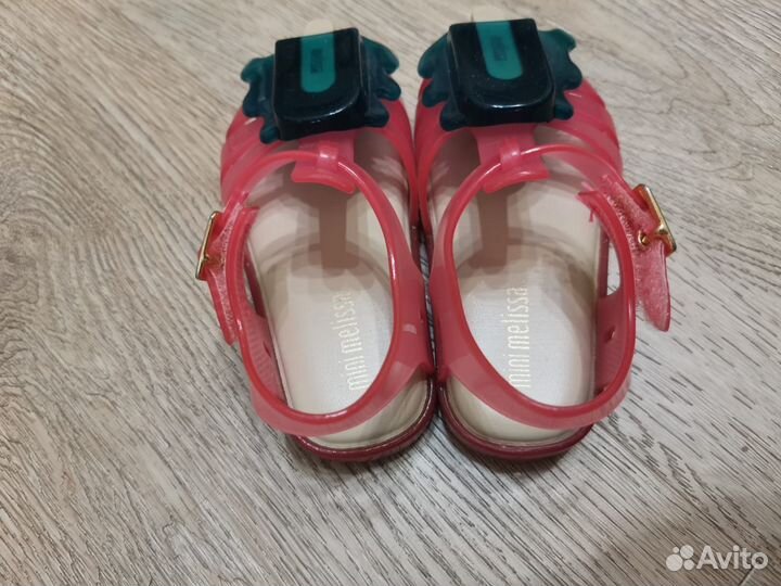 Красивые босоножки, бренда Mini Melissa, 18/19