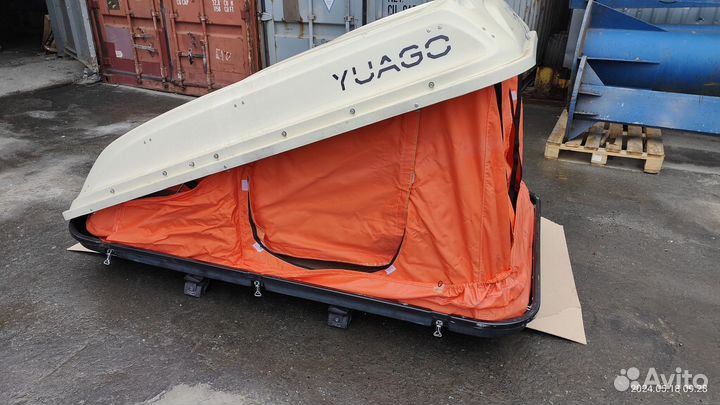 Палатка бокс на крышу автомобиля