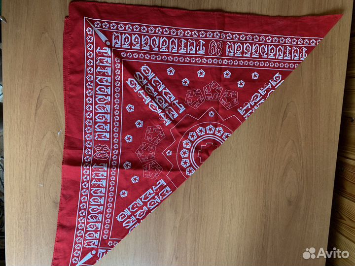 Платок бандана, шейный платок 100 хлопок Раритет