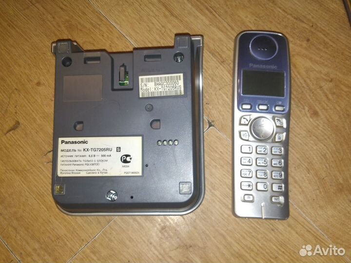 Panasonic домашний радиотелефон