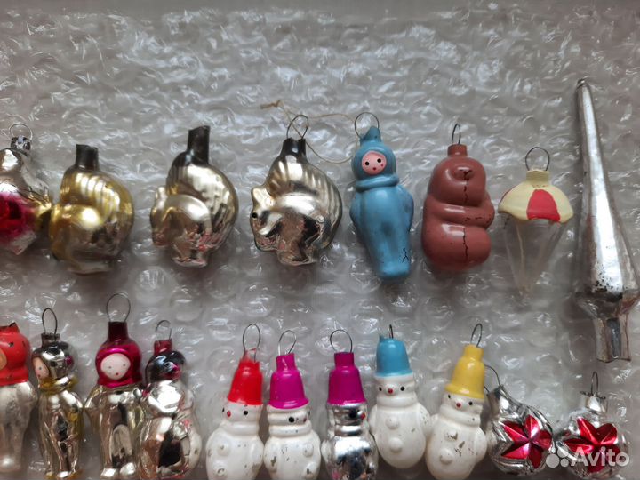 Елочные игрушки СССР малютка