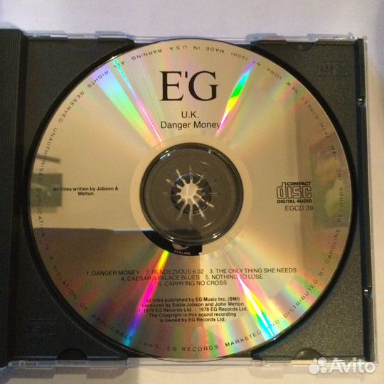 CD UK/Danger Money,US press