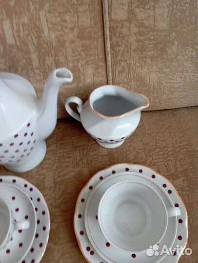 Чайно кофейный сервиз рига