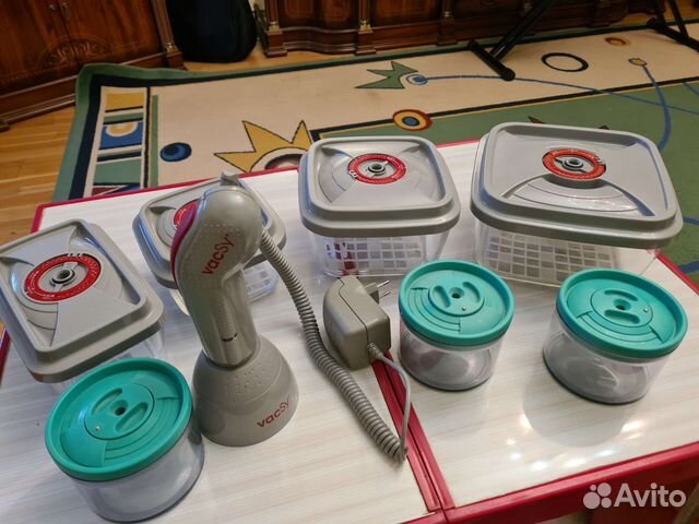 Вакуумный аппарат Zepter и посуда к нему