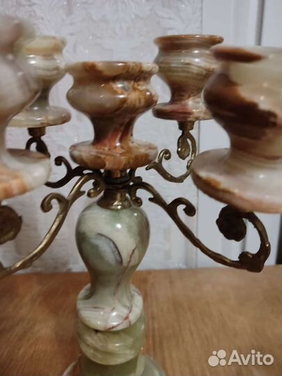 Подсвечник из оникса