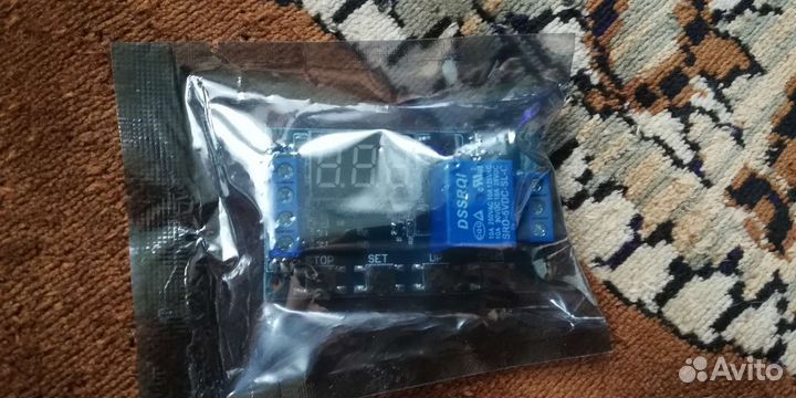 Таймер времени задержки включения выключения