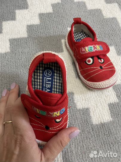 Кеды для девочки 21 размер