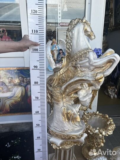 Садовые фигуры лошади