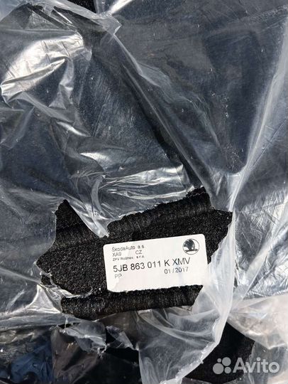 Оригинальные ворсовые коврики BMW, skoda,VW,ford