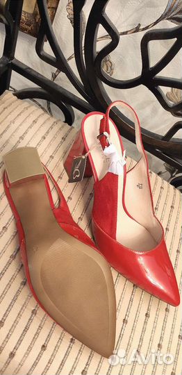 Туфли босоножки натуральная кожа р.41, Германия