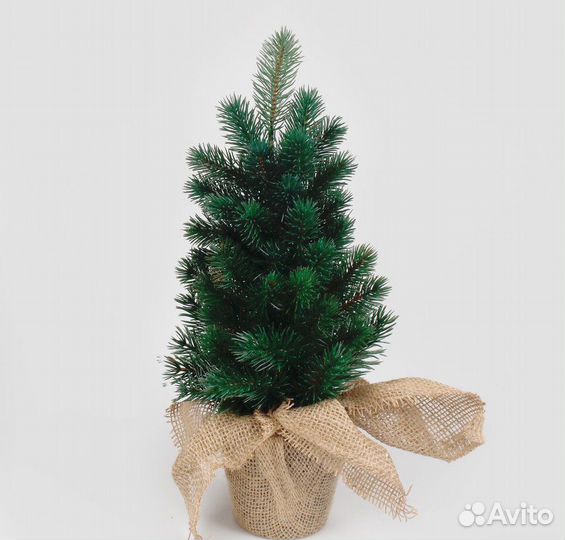 Ель искусственная в джуте 40см S881