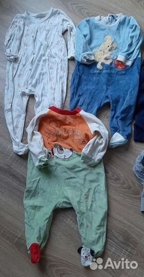 Детские вещи пакетом (от 0 до 12 мес)