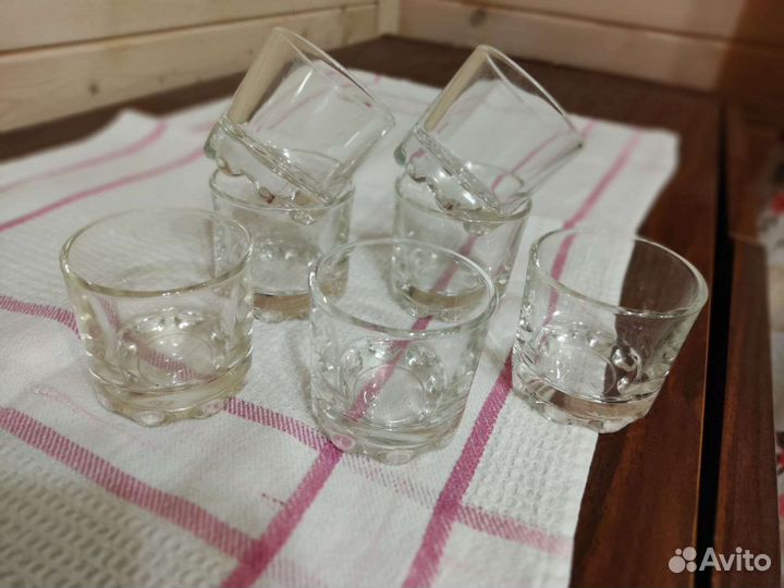 Рюмки водочные стеклянные