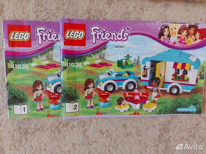 Lego Friends 41034 Летний Фургон 41026 Сбор Урожая