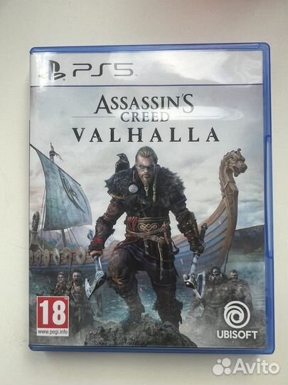 Assassins creed valhalla ps5 диск