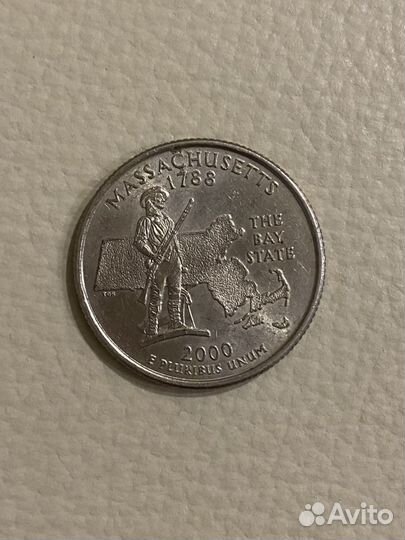 Liberty quarter dollar 1989 год