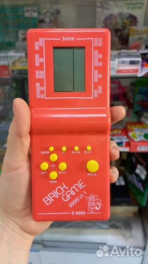 Тетрис, цвет красный