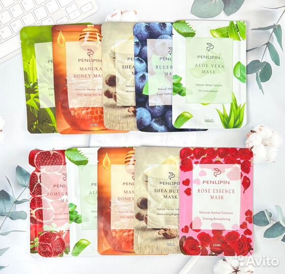 Тканевая маска для лица