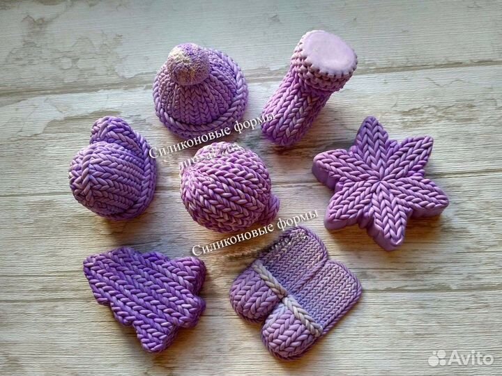 Силиконовая форма для мыла новая