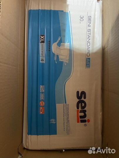 Подгузники для взрослых размер 4