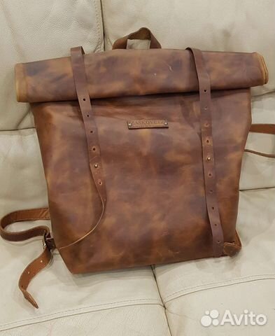 Рюкзак кожаный мужской натуральная кожа новый