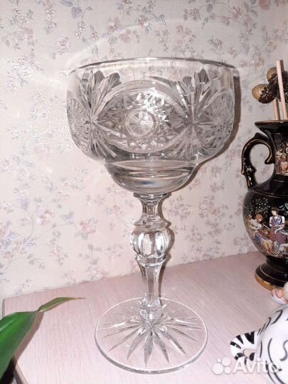 Ваза хрустальная СССР