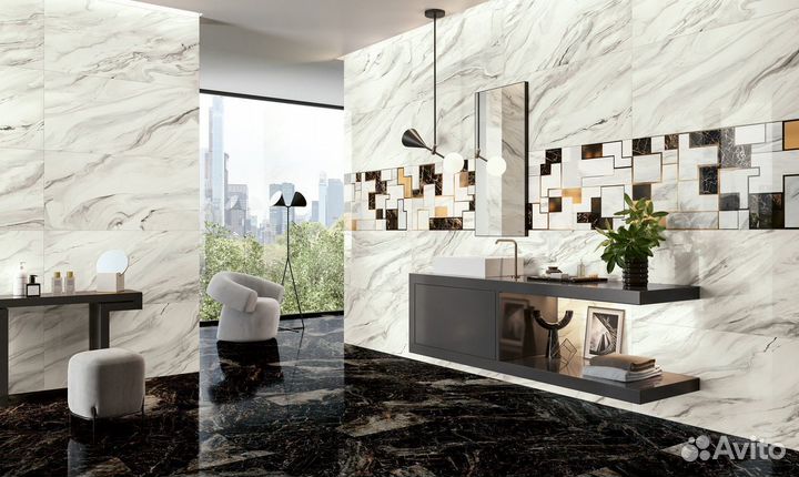 Naxos Мозаика serenade Mosaico Circle Green 29х29