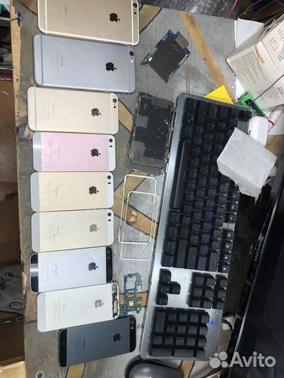 Лот запчастей для iPhone новые и б/у