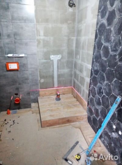 Ванная комната под ключ, кафель,сантехника