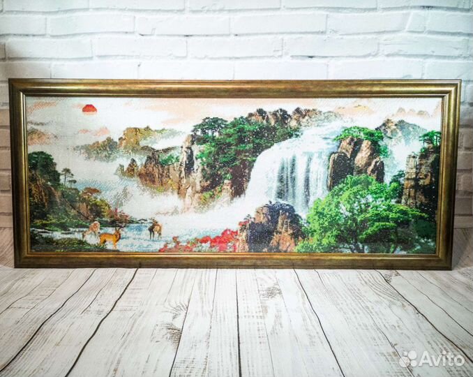 Картина по вашим фото из алмазной вышивки 