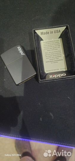 Зажигалка zippo