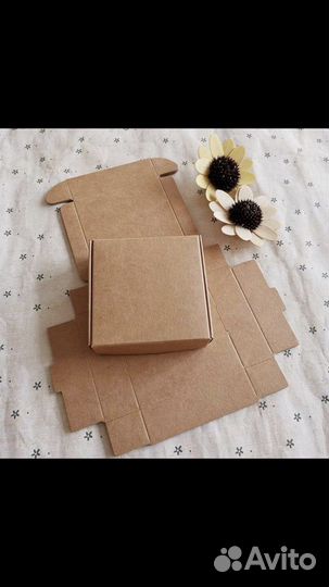 Крафт коробки подарочные