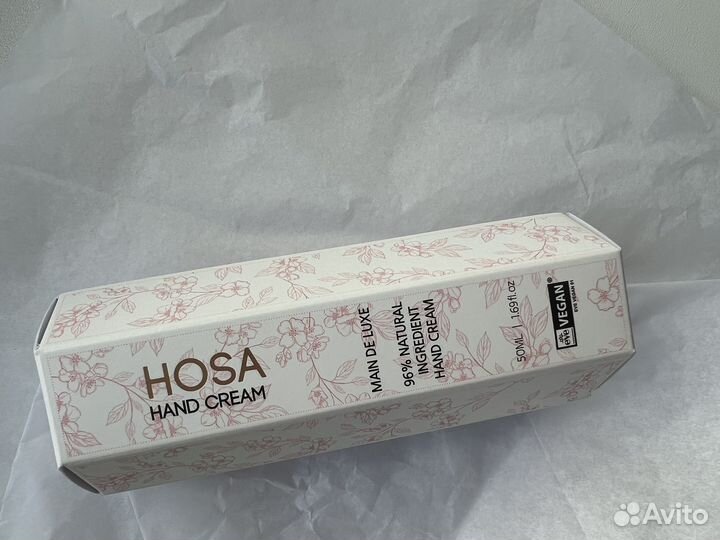 Парфюмированный крем для рук hosa