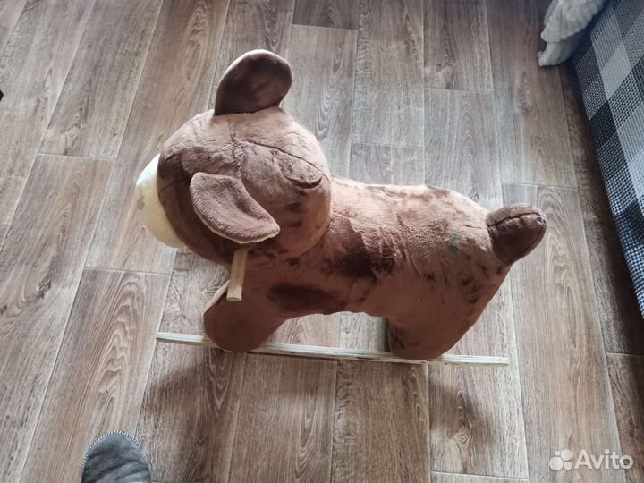 Детская лошадка качалка