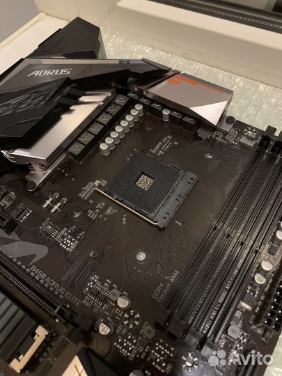 Gigabyte b450 aorus elite / материнская плата am4