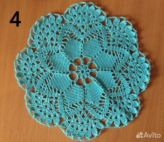 Салфетки вязаные крючком