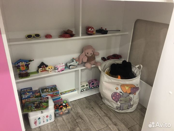 Детская кровать чердак для девочки