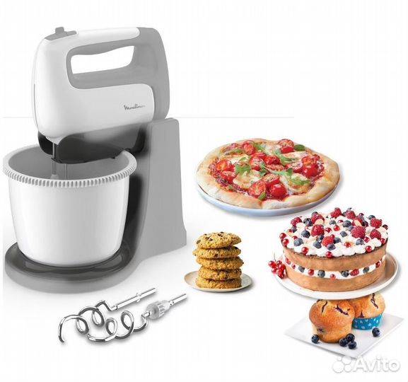 Новый Миксер планетарный Moulinex HM 464110