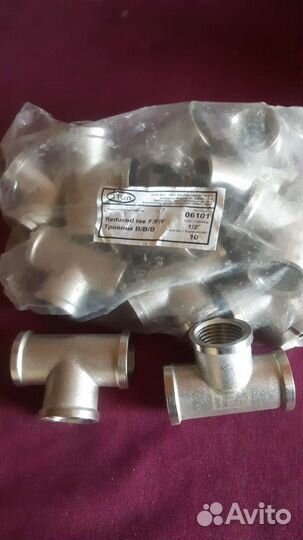 Фитинг, тройник сантехнический 1/2