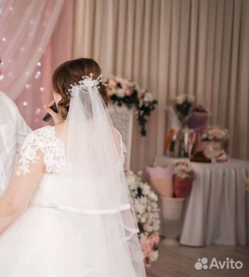 Свадебное платье пышное