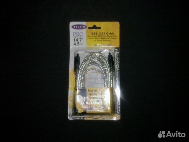 Samsung и Цифровой Кабель iEEE-1394 FireWire iLink