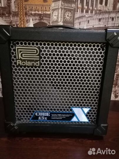 Комбоусилитель Roland cube 15x