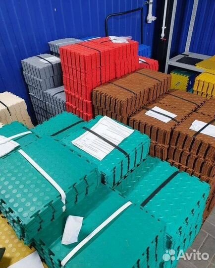 Модульная плитка пвх