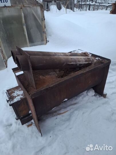 Печь банная бу