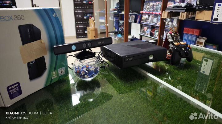 Xbox 360 slim 250GB прошитый 46 топ игр