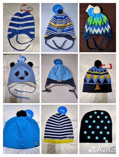 Шапки Reima, Lassie (новые)