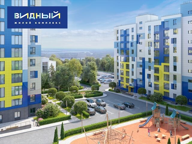 2-к. квартира, 41,3 м², 4/9 эт.