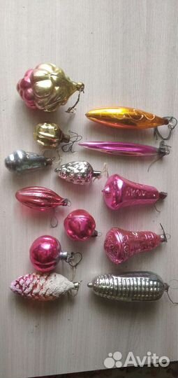 Елочные игрушки СССР